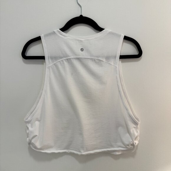 CRZ YOGA Pima Cotton Cropped Tank Top - Picture 7 of 9